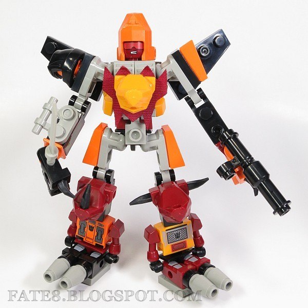 Transformers Kre O Micro Changers Predaking Combiner Team In Hand Images  (2 of 8)